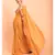 Suta Mustard Pink Solid Cotton stripes Saree