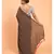 Suta Brown Red Solid Cotton stripes Saree