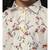 High Neck Collared Multi Color Midi Dress for Girls