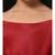 Off Shoulders Maroon Midi Dress for Girls