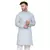 Blue plain cotton men-kurtas