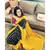 Double Ikkat on Cotton  striking combination of golden yellow & black