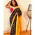 Double Ikkat on Cotton  striking combination of golden yellow & black