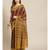 Ajrakh handcrafted on chanderi silk saree  with running blouse