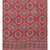 Ajrakh handcrafted on chanderi silk saree  with running blouse