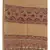 Ajrakh handcrafted on chanderi silk saree  with running blouse
