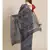 Ajrakh handcrafted on chanderi silk saree  with running blouse