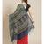 Ajrakh Bandhini handcrafted on chanderi silk saree  with running blouse