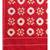 Double Ikkat on Cotton  striking combination of red & Black