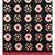 Double Ikkat on Cotton  striking combination of red & Black