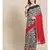 Double Ikkat on Cotton  in striking color combination & running blouse