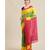 Single Ikkat on Cotton  striking color combination & running blouse