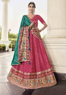 Banarasi Silk Lehenga Choli 3