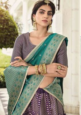 Banarasi Silk Lehenga Choli 4
