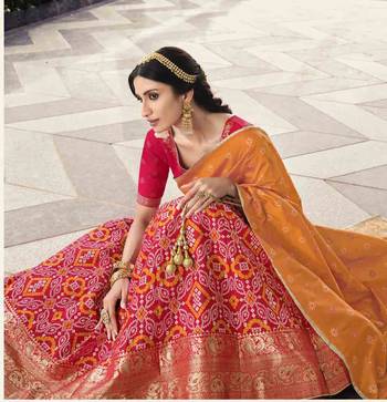 Banarasi Silk Lehenga Choli 4