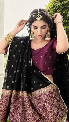 Banarasi Silk Lehenga Choli 3