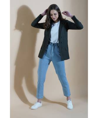 Fabnest womens cotton flex casual blazer 1