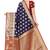 Navy blue woven art silk sarees saree with blouse