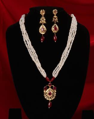 Real Natural Hyderabadi pearls Set With Certificate 1