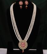 Real Natural Hyderabadi pearls Set With Certificate