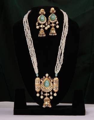 Real Natural Hyderabadi pearls Set 1