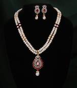 Real Natural Hyderabadi pearls Set With Certificate