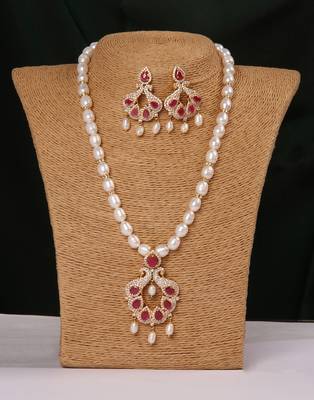Real Natural Hyderabadi pearls Set With Certificate 1