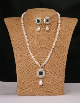 Real Natural Hyderabadi pearls Set With Certificate 1
