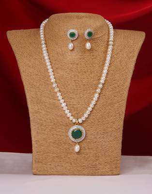 Real Natural Hyderabadi pearls Set With Certificate 1