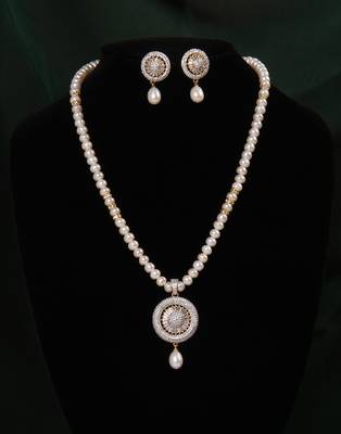 Real Natural Hyderabadi pearls Set With Certificate 1