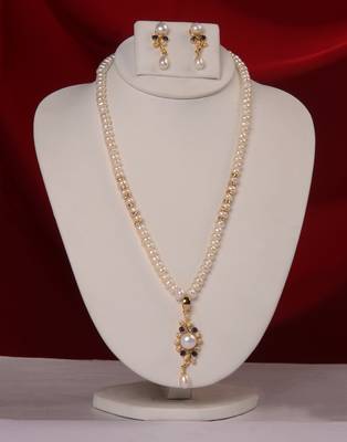 Real Natural Hyderabadi pearls Set With Certificate 1