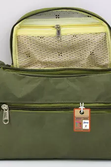 Atorakushon    Nylon Hanging Travel Toiletry Bag Cosmetic Makeup Storage Box Vanity Organizer Jewellery Pouch {Mehndi}