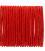 Red bangles-and-bracelets