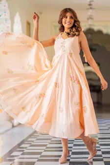 Zinnia Mulmul Dress